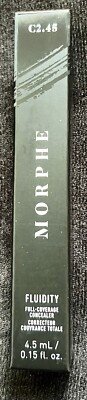 NEW - MORPHE FLUIDITY FULL-COVERAGE CONCEALER C2.45 SOFT MATTE 0.15 OZ RARE NEW