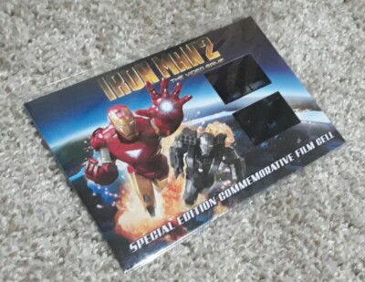 Iron Man 2 video game Special Edition Commemorative FILM CELL, Marvel MCU 1 ii 3