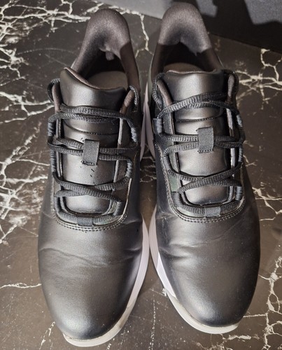 Mens FootJoy Fj Prolite Golf Shoes Size 7.5-w W Black Grey Great Condition - Picture 3 of 7