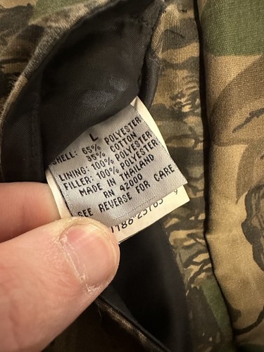 Vintage Winchester Conceal Camo Reversible Hunting Vest Jacket Large - Picture 2 of 9