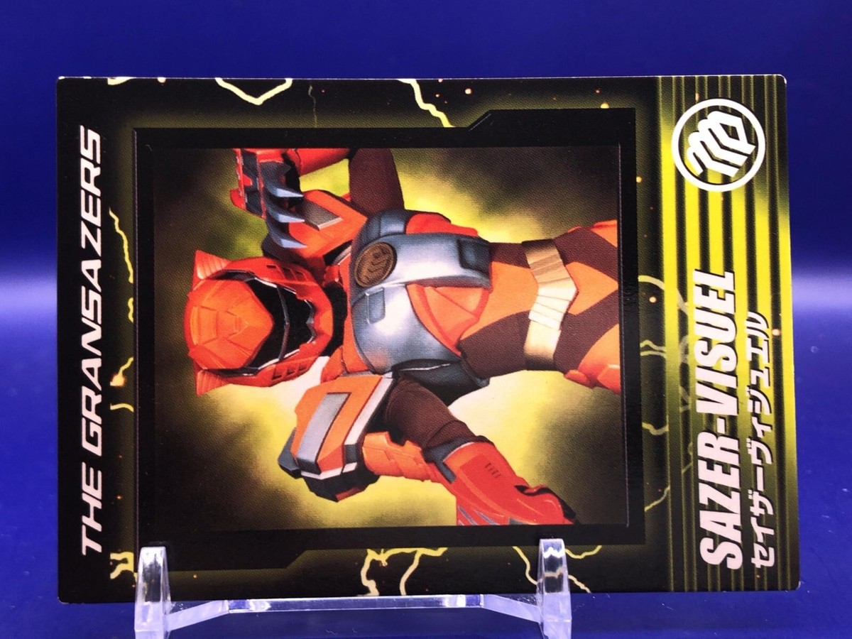 Sazer Visuel Chouseishin Gransazer 021 Card Konami 2003