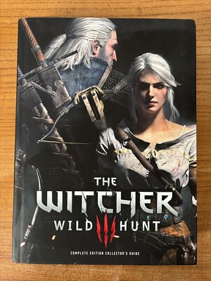 The Witcher 3 Wild Hunt Complete Edition Collector's Guide Book Plus Prints