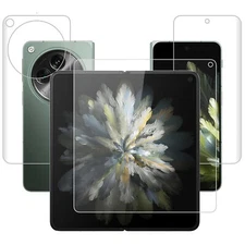 For OnePlus Open Transparent Soft TPU Hydrogel Protective Film (Front+Back+Side)