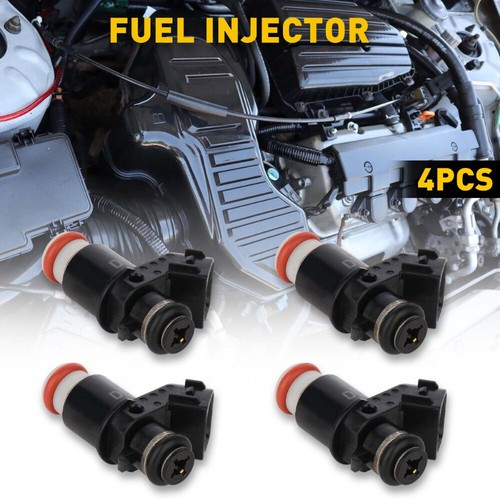 4 Fuel Injectors For Honda Civic 1.7L EX DX HX LX 2004 2005 2001 2002 ...