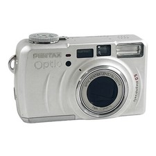 Pentax Optio 555 5.0MP Compact Digital Camera Silver (PARTS/REPAIRS ONLY)