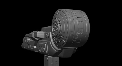 Predator Shoulder Cannon plasma Two Size File for 3D Printer - Model Printing - 第 12/24 張圖片