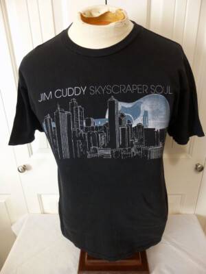 Jim Cuddy Tour T-Shirt - 2011 Skyscraper Soul Tour   Size Medium