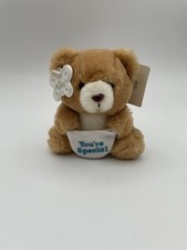 Russ Bear Plush Good Wish Bears You  re Special New Brown Caress Soft Pets Tags