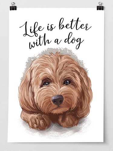 cockapoo prints and posters