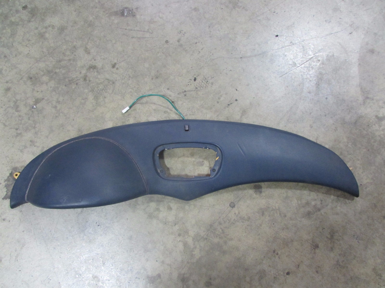 Maserati Spyder M138, Dash Assembly w/ Upper Dash Top, Blue, P/N 667732