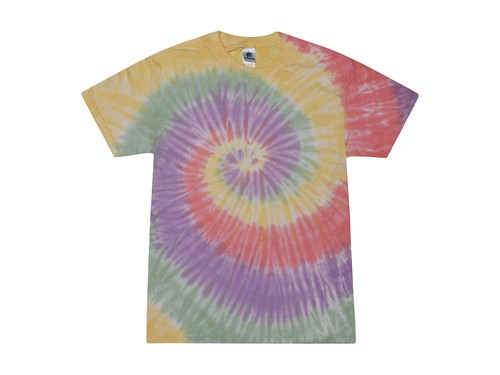 Multi-Color Rainbow New Tie Dye T-Shirts, Kids and Adult S to 5XL, Cotton 100% - Picture 22 of 39
