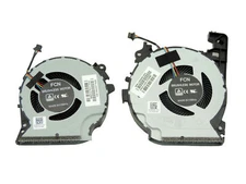 Original pair of CPU & GPU cooling Fan for HP Pavilion 15-cx0008ca 15-cx0010ca