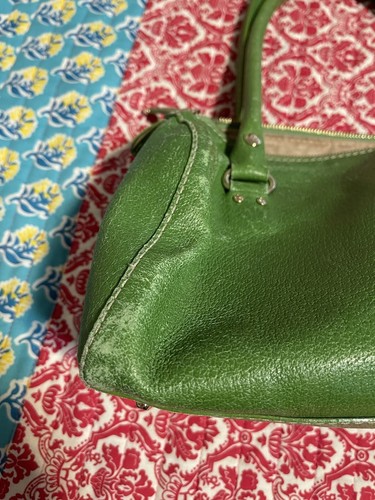Kate Spade Vintage Satchel Bag Green - Picture 5 of 10