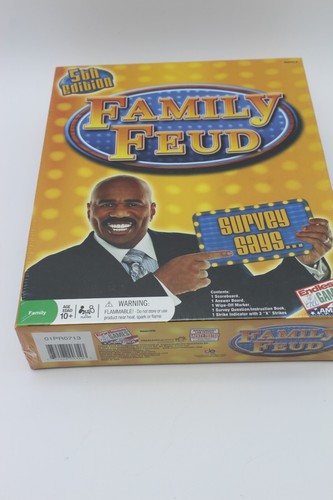 Family Feud 5th Home Edition Board Game Steve Harvey New & Sealed in Box - Picture 5 of 5