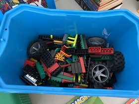 HUGE Knex Bulk Lot 15 Pounds K'nex Rods Gears Connectors Track Tires Wheels More