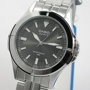 NEW ! JAPAN CASIO QUARTZ MTP-1214 BLACK DIAL STAINLESS STEEL RESIST WATER 50M | eBay