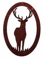 Dekofigur Hirsch Im Rost Design Als AnhäNger, Rostfigur FüR Den Garten, G ...