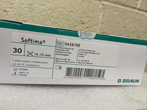 30 x 043070E 16-70mm B Braun Softima Closed Filter Skin Schutzhülle - Bild 2 von 4