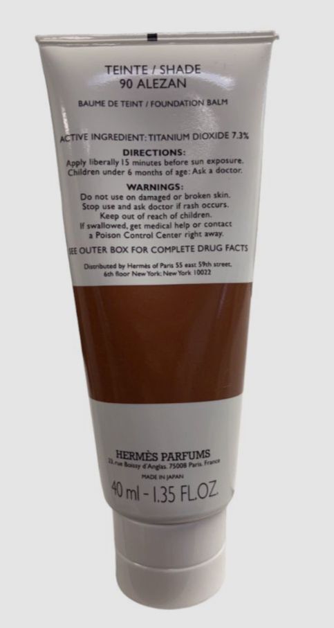 HERMÈS PLEIN AIR コンプレクションバーム 30 フィセル HERMES _ 1 x Plein Air Complexion Balm SPF 30 PA+++ 1mL _