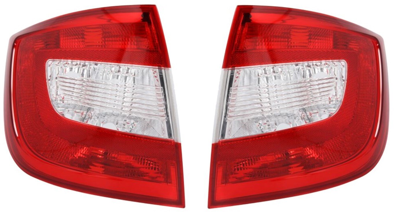 Feux arrière Skoda Rapid rouge de haute qualité optique pack complet