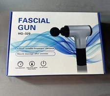 FASCIAL GUN HG-320 6 VARIABLE SPEED MUSCLE RELAXATION THERAPEUTIC MASSAGER