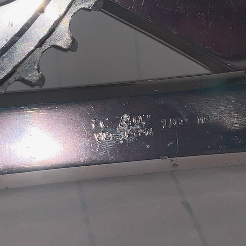 VINTAGE Shimano Dura-Ace FC-7402 Crankset - 53/39t - Square Taper - 170mm - Bild 11 von 13