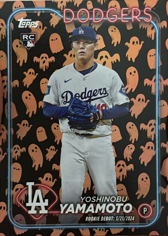 2024 Topps Update #US149 Yoshinobu Yamamoto Ghost
