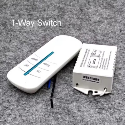230V Funk Digital Fernbedienung Schalter EIN/AUS Lampe Leuchte Wandfernschalter