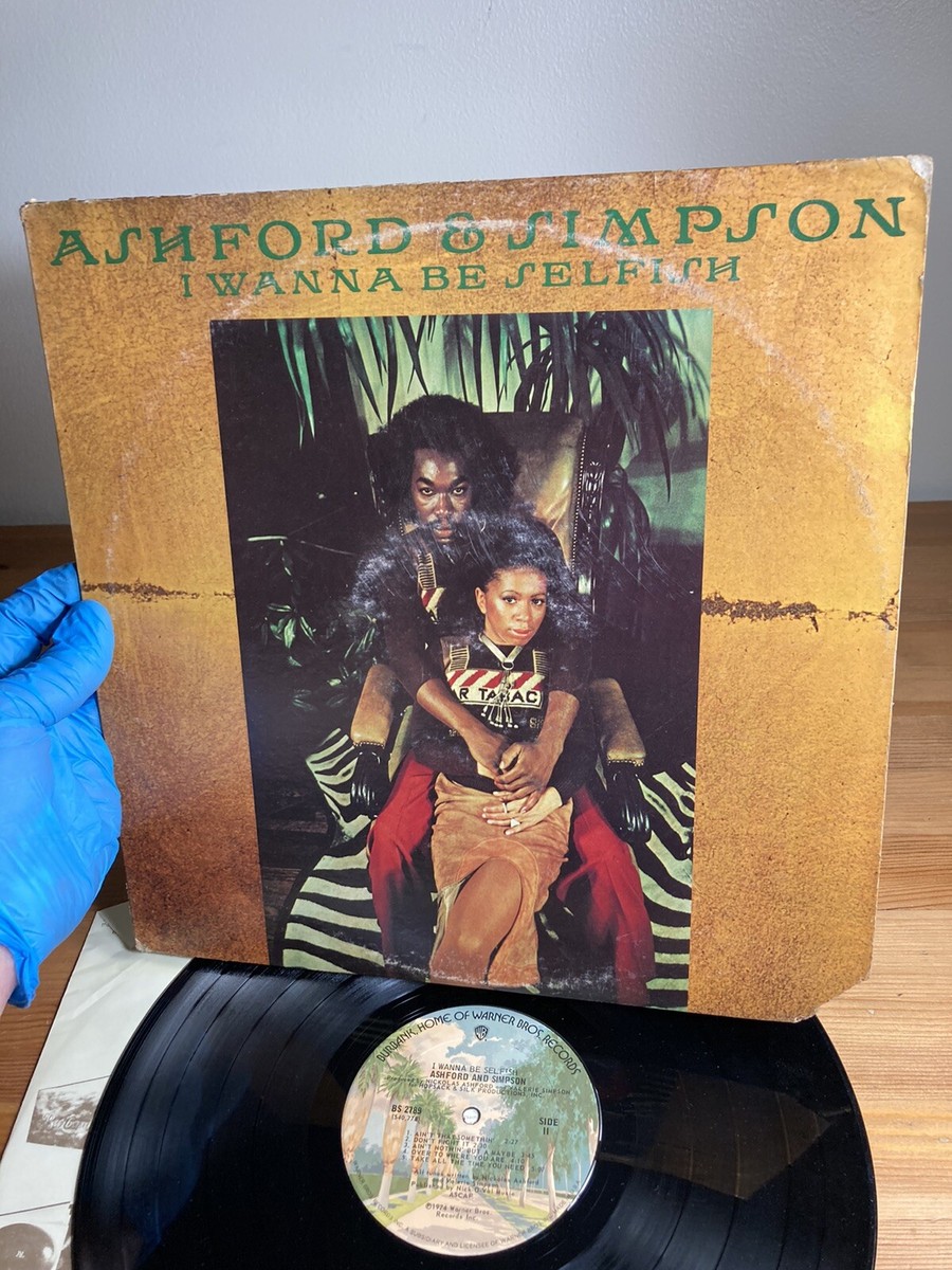 I Wanna Be Selfish Ashford & Simpson Warner Bros Vinyl Record