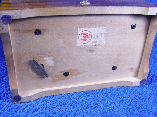 Excelente Caja de Música Suiza Thorens Vintage - 50 Claves 4 Canciones - Pre Reuge - Imagen 6 de 6