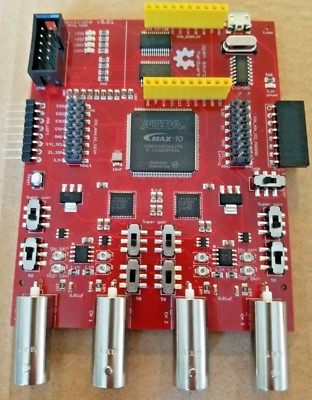 Haasoscope v9.0 open-source 4-channel high-speed USB oscilloscope