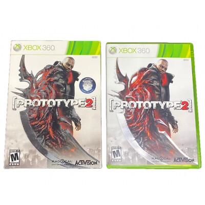 Prototype 2 Xbox 360 2012 CIB Disc is NEAR MINT W/ Slip Cover FREE SHIPPING!!!