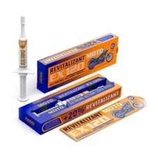 Revitalizant for XADO EX120 motorcycle engines. Engine additive