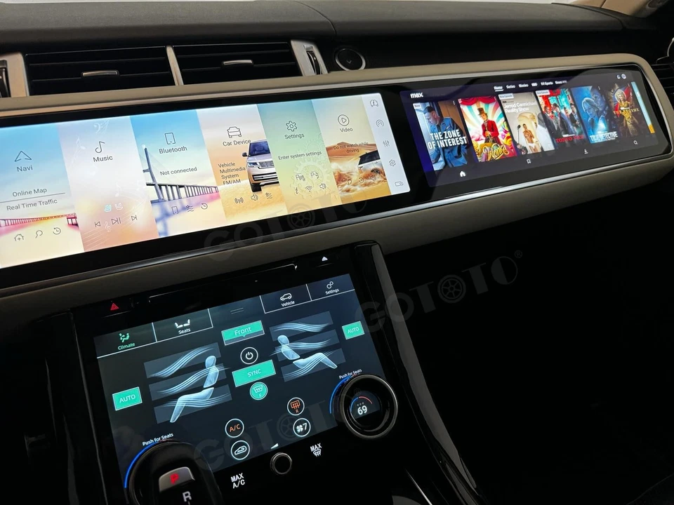 Android автомобильное радио 2Din стерео для Land Rover Range Rover Sport L494 2014-2017 - Изображение 3 из 4