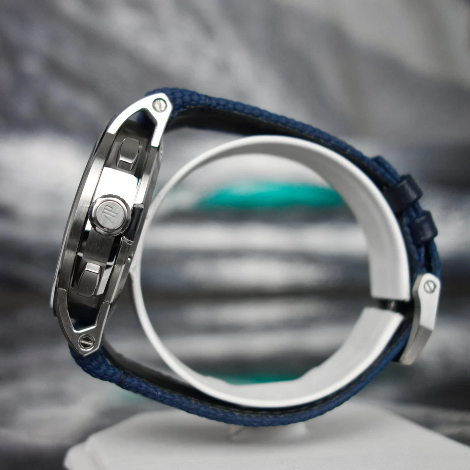 Audemars Piguet Code 11.59 Cronógrafo 41mm Esfera Azul Nuit 26393ST Juego Completo Foto 4 de 4