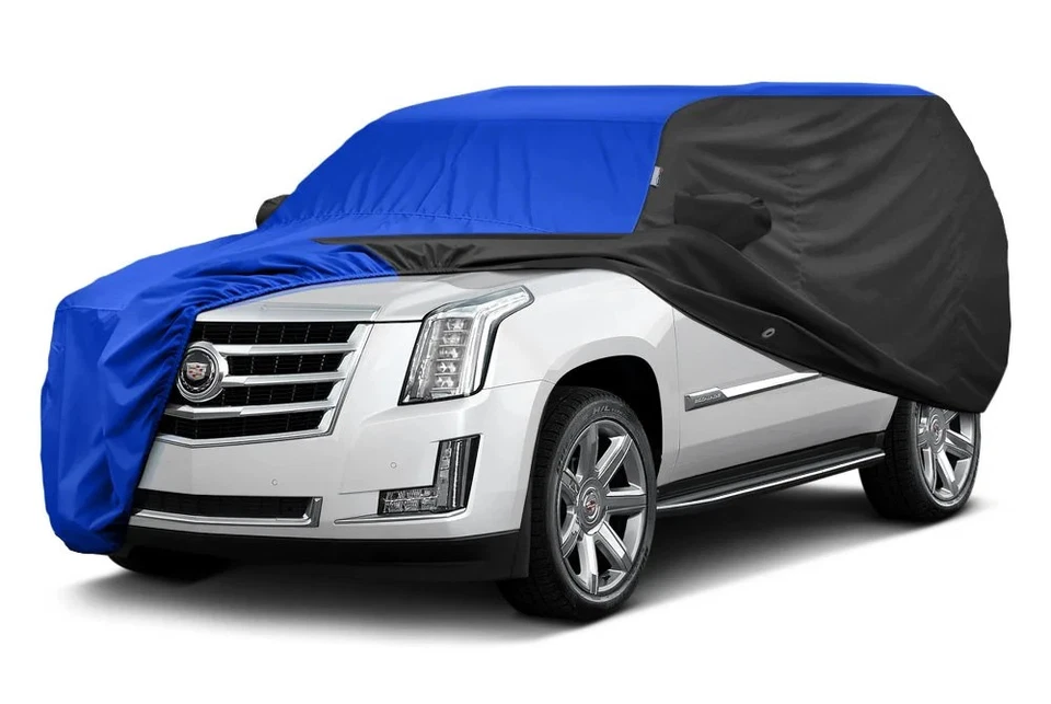 For Ford Transit Connect 14-23 Car Cover WeatherShield HP Two-Tone Bright Blue Foto 2 de 4