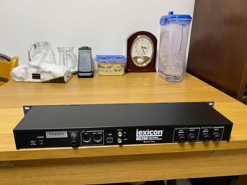 Lexicon MX200 Dual Reverb Effects Processor Tested Working JP - Picture 8 of 8