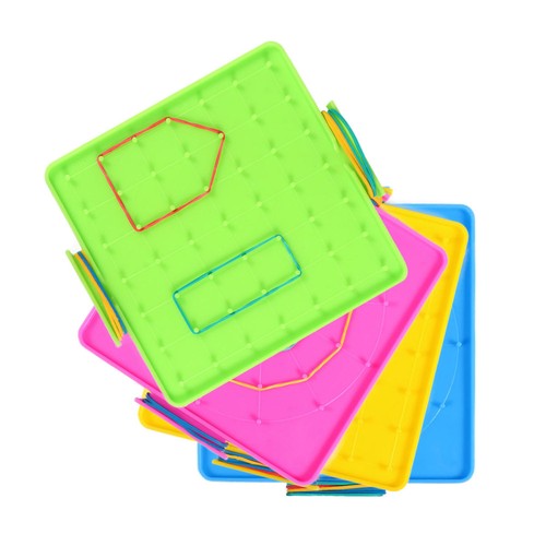 3 Count Nail Board Teaching Child Geoboard Toddler Small Geoboards Plastic - Picture 9 of 12