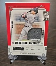 2021 Panini Contenders Daulton Varsho Rookie Ticket Patch Relic RC #RTJ-DV