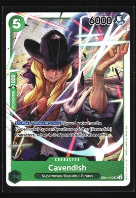 Cavendish Extra Booster: Memorial Collection #EB01-012 tcg One_piece