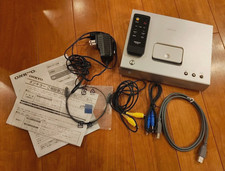 ONKYO ND-S10 Digital Media Transport iPod iPhone Audio Dock Silver Remote Manual