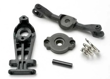 TRA5344 STEERING ARM UPPER LOWER / SERVO SAVER/ SERVO SAVER SPRING/ STEERING