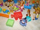 Winnie the Pooh bear figures lot Tigger Rabbit Piglet Owl desks books chairs — photo 3