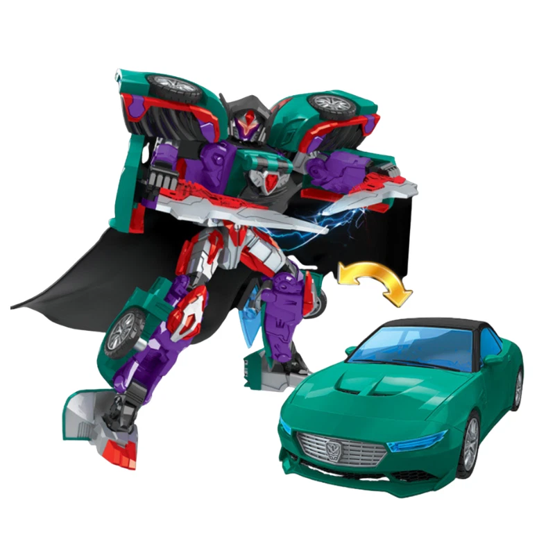 Hello Carbot The Braves HIDE Wizard Transformer Robot Car Figure Toy 2025 - Image 3 of 3