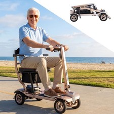TopMate ES40 Use Folding Powere Mobility Scooter 4 Wheel for Seniors Lightweight