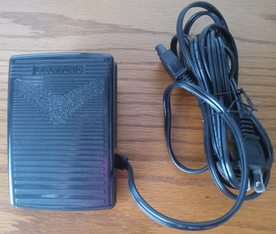 FOOT CONTROL PEDAL W Cord Husqvarna Viking 116 Emerald Huskystar 207 215 219 224