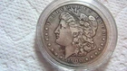 1900-O Morgan Silver Dollar | New Orleans Mint |  Circulated EF details graffiti