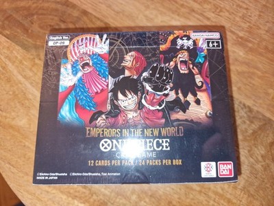 One Piece OP09 Display - Emperors in the New World - Booster Box, ENG Luffy TCG
