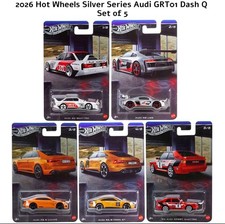 Hot Wheels Audi 2026 Silver Series Complete Set Of 5 New In Package 