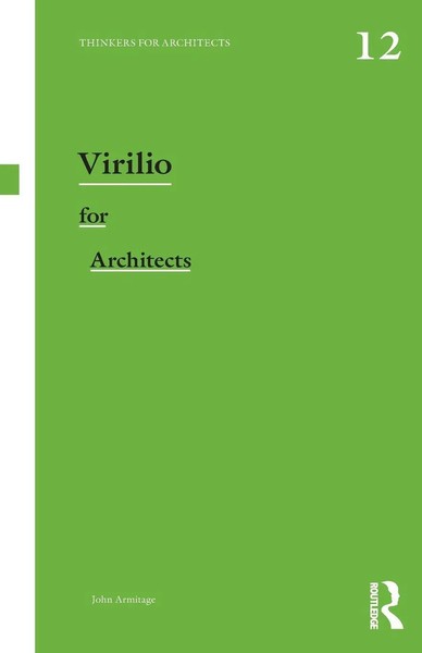 Virilio For Architects John Armitage Taschenbuch Einband - Flex.(Paperback) 2015-image